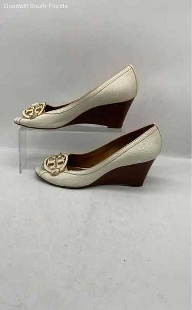 Tory Burch Womens White Shoes Size 9 M