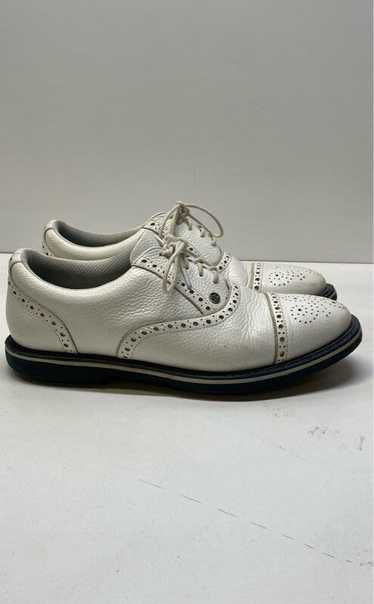 Peter Millar Leather G Fore Golf Shoes White 9.5