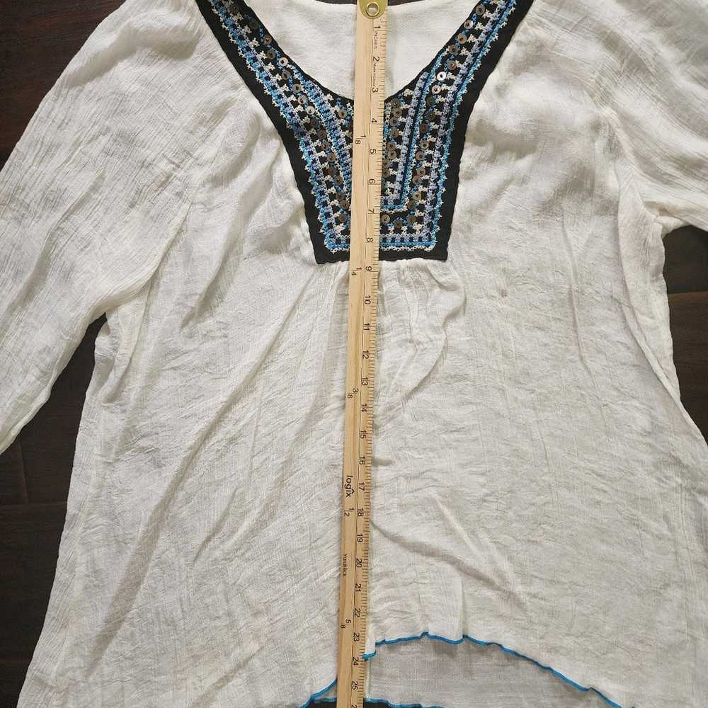 Wrangler Wrancher Shirt Womens Boho Vintage Style… - image 5