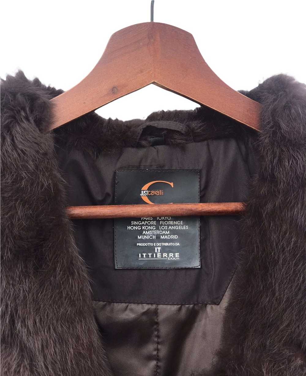 Just Cavalli × Roberto Cavalli Jacket Coat With F… - image 3