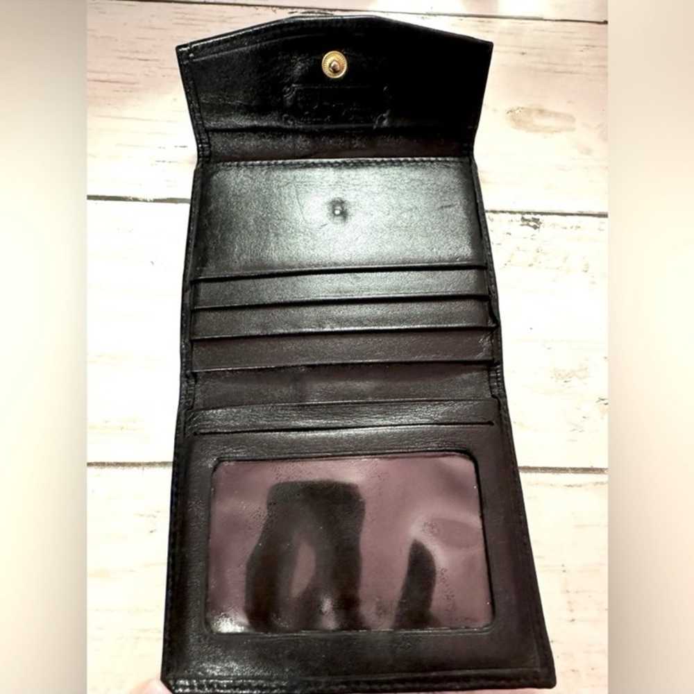 MCM Black Nylon Leather Wallet Vintage - image 5