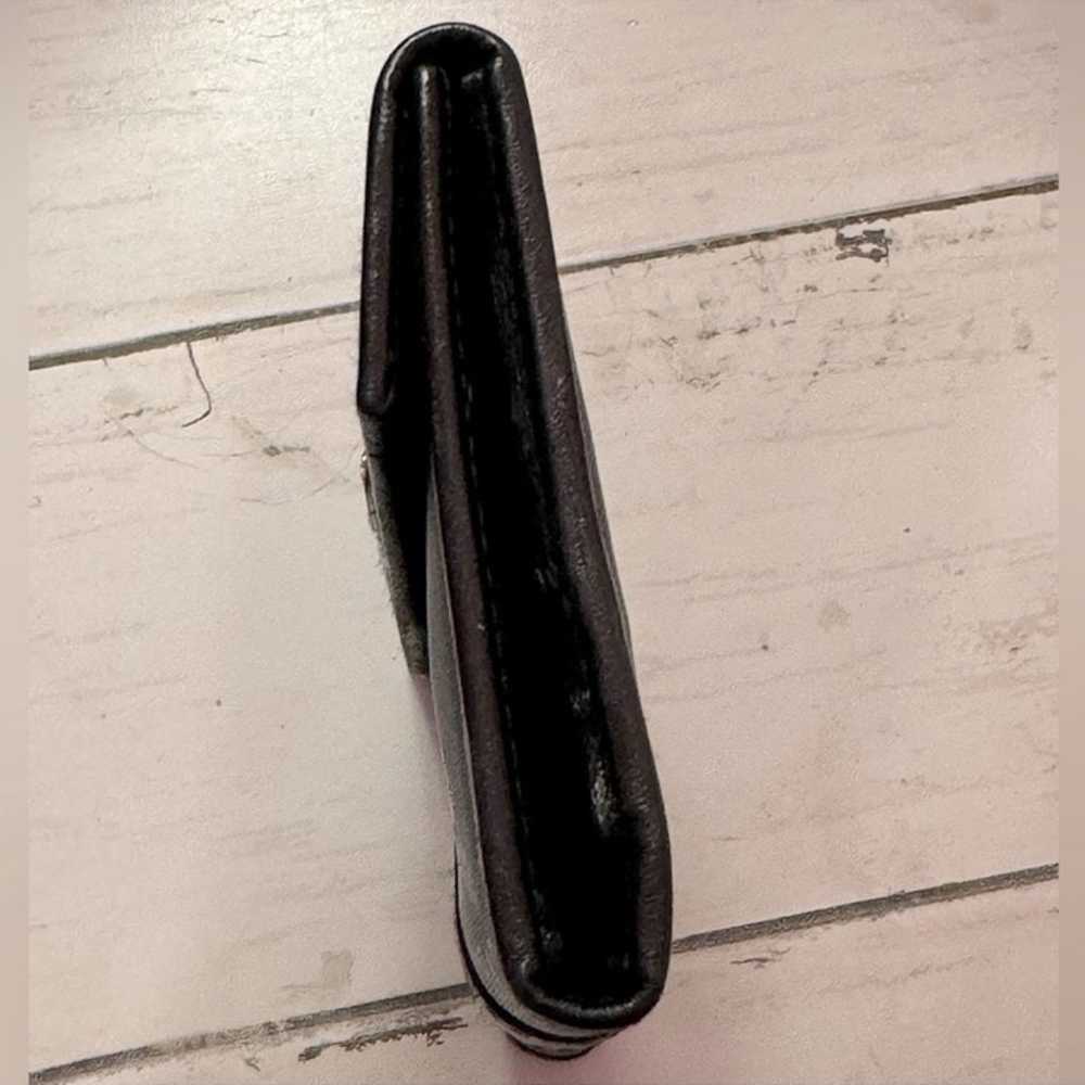 MCM Black Nylon Leather Wallet Vintage - image 7