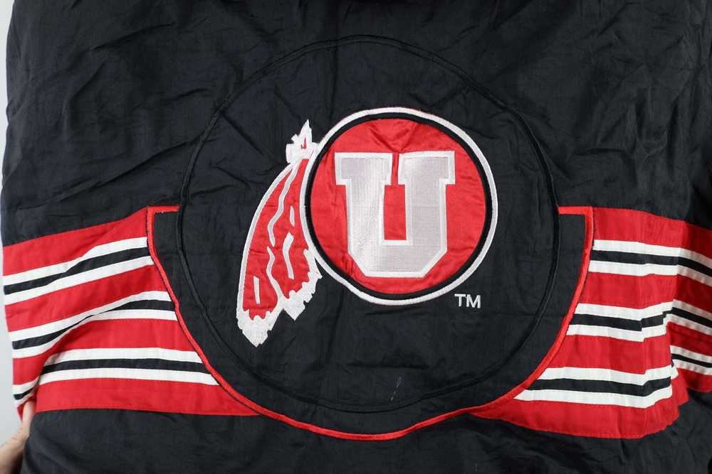 Vintage Vintage 90s University of Utah Hooded Puf… - image 12