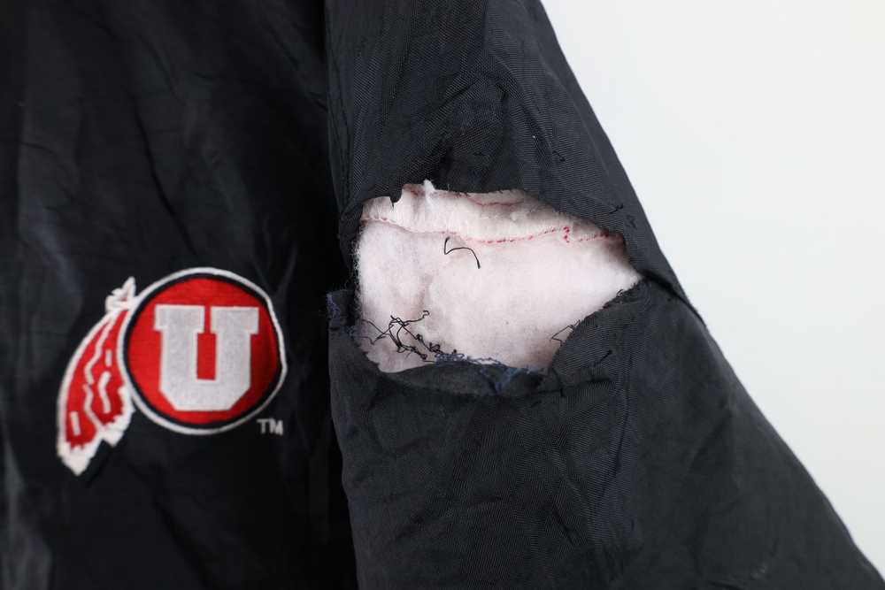 Vintage Vintage 90s University of Utah Hooded Puf… - image 5