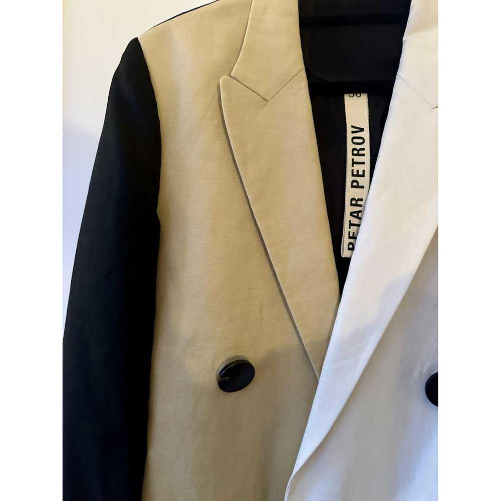 Petar Petrov Linen blazer - image 9