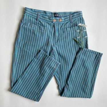 Vintage 90s Levi’s silvertab blue striped jeans
