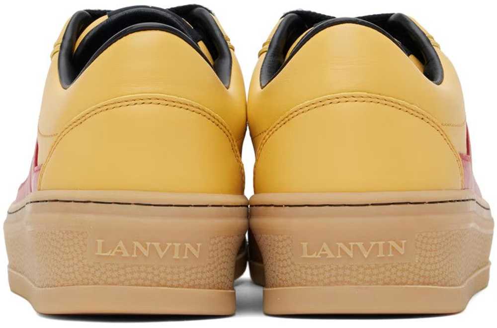 Lanvin o1h1sh10624 Sneakers in Bright Yellow/Red - image 2