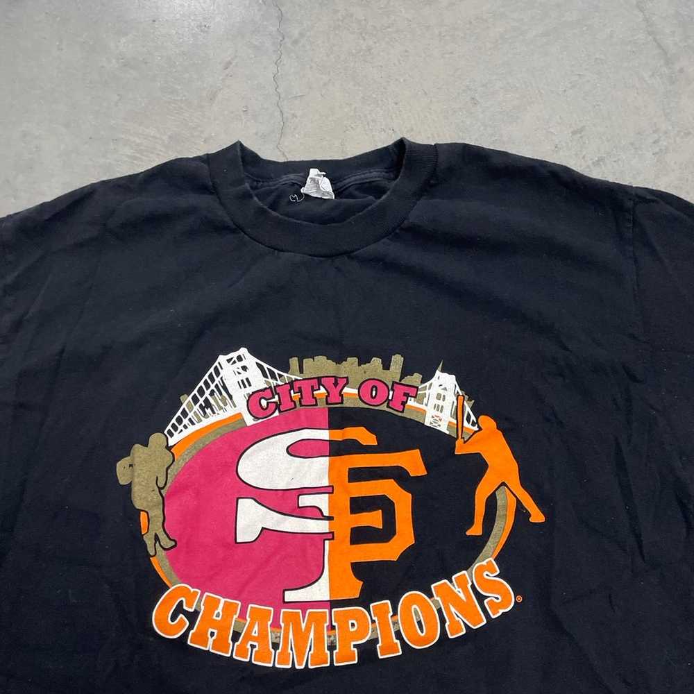 Vintage San Fransico City Of Champions T-Shirt - image 2