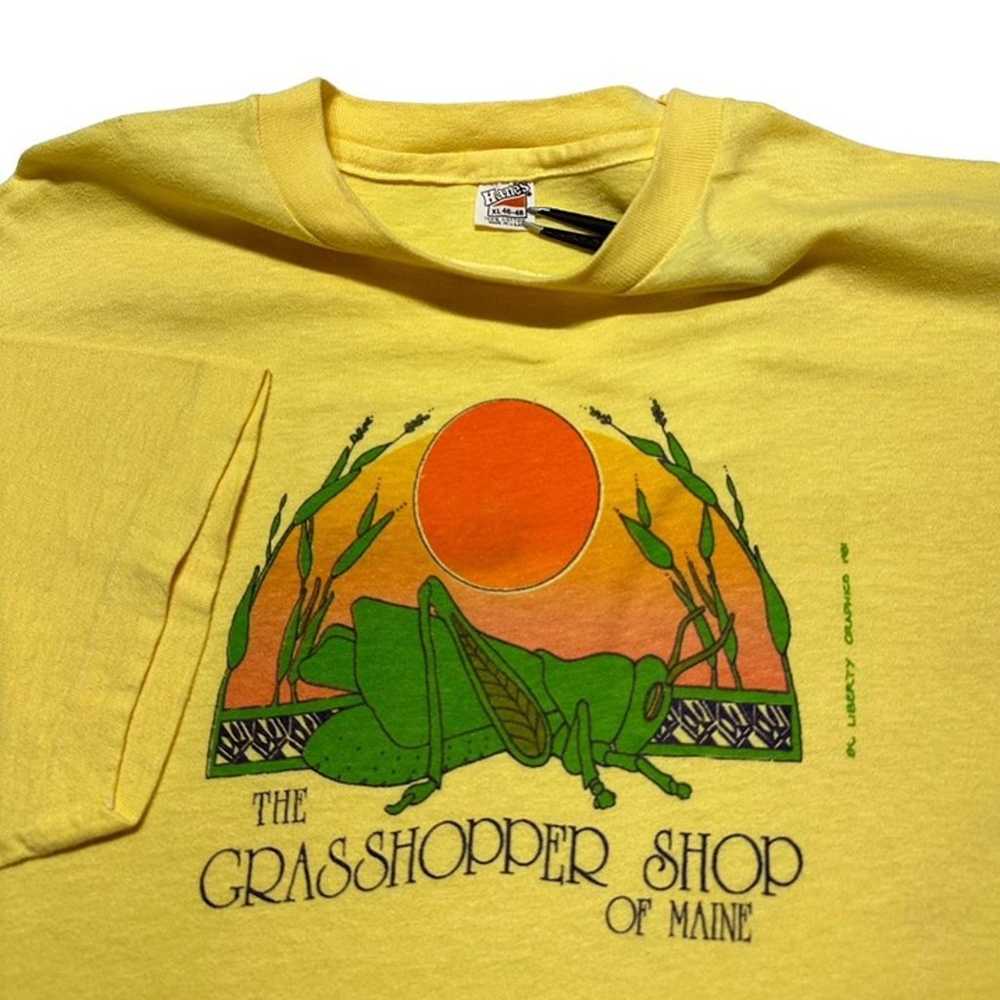 Vintage Maine Grasshopper Shop T-Shirt - image 4
