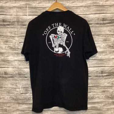 VANS Shirt Mens Large Black Off The Wall Stop and… - image 1