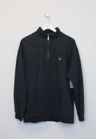 Vintage Fila quarter zip sweatshirt in Grey. Best… - image 1