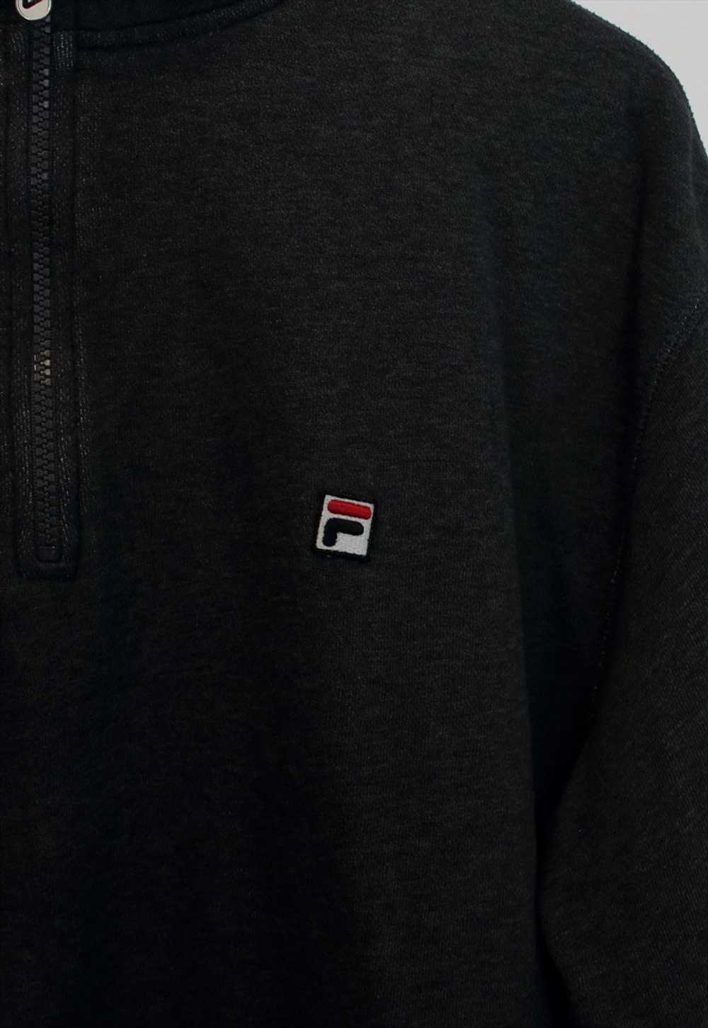 Vintage Fila quarter zip sweatshirt in Grey. Best… - image 3