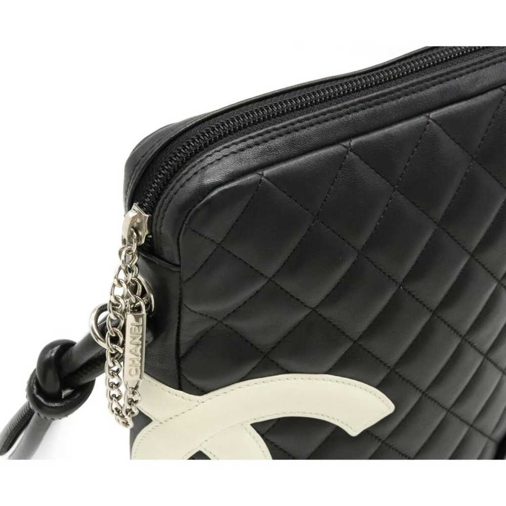 Chanel Cambon leather handbag - image 7