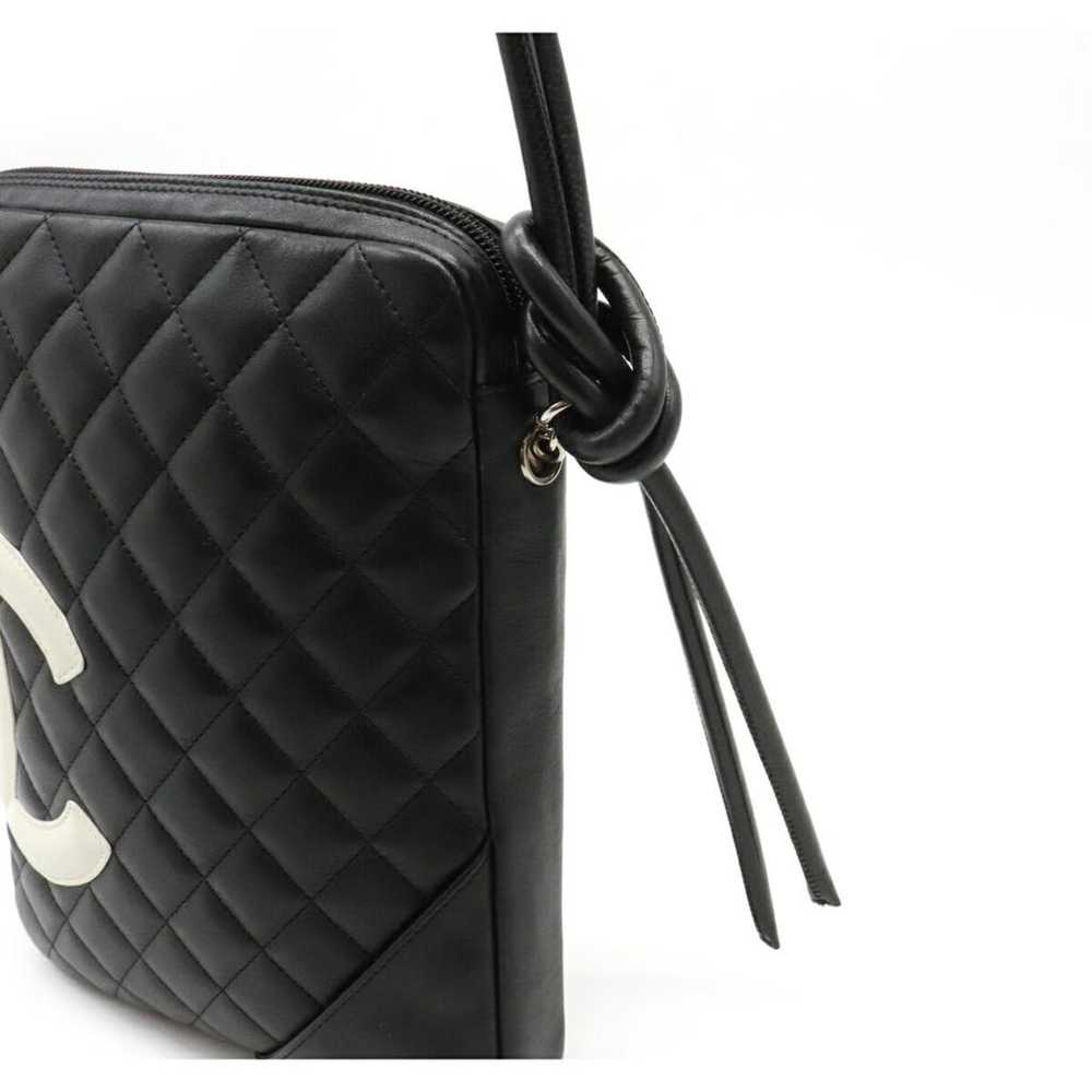 Chanel Cambon leather handbag - image 8