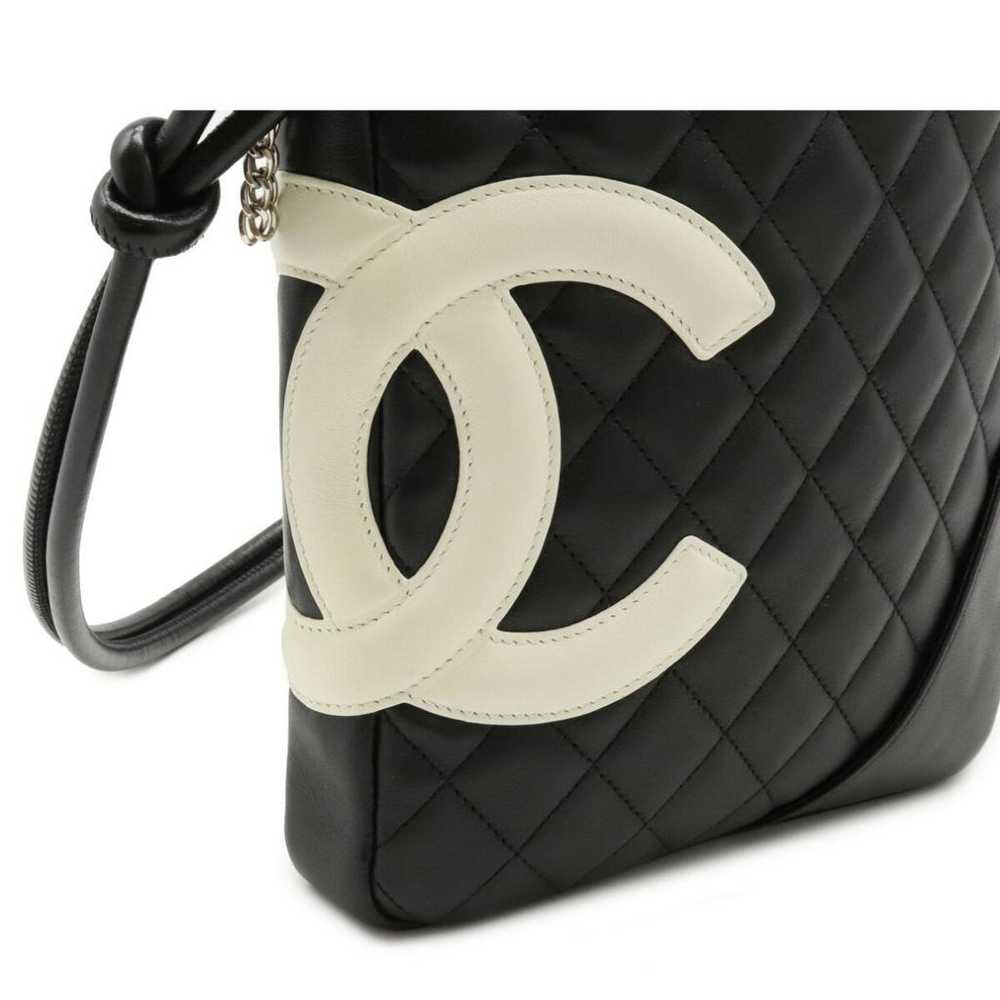 Chanel Cambon leather handbag - image 9