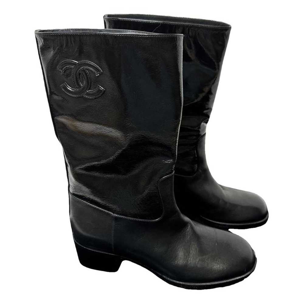 Chanel Leather riding boots - image 1