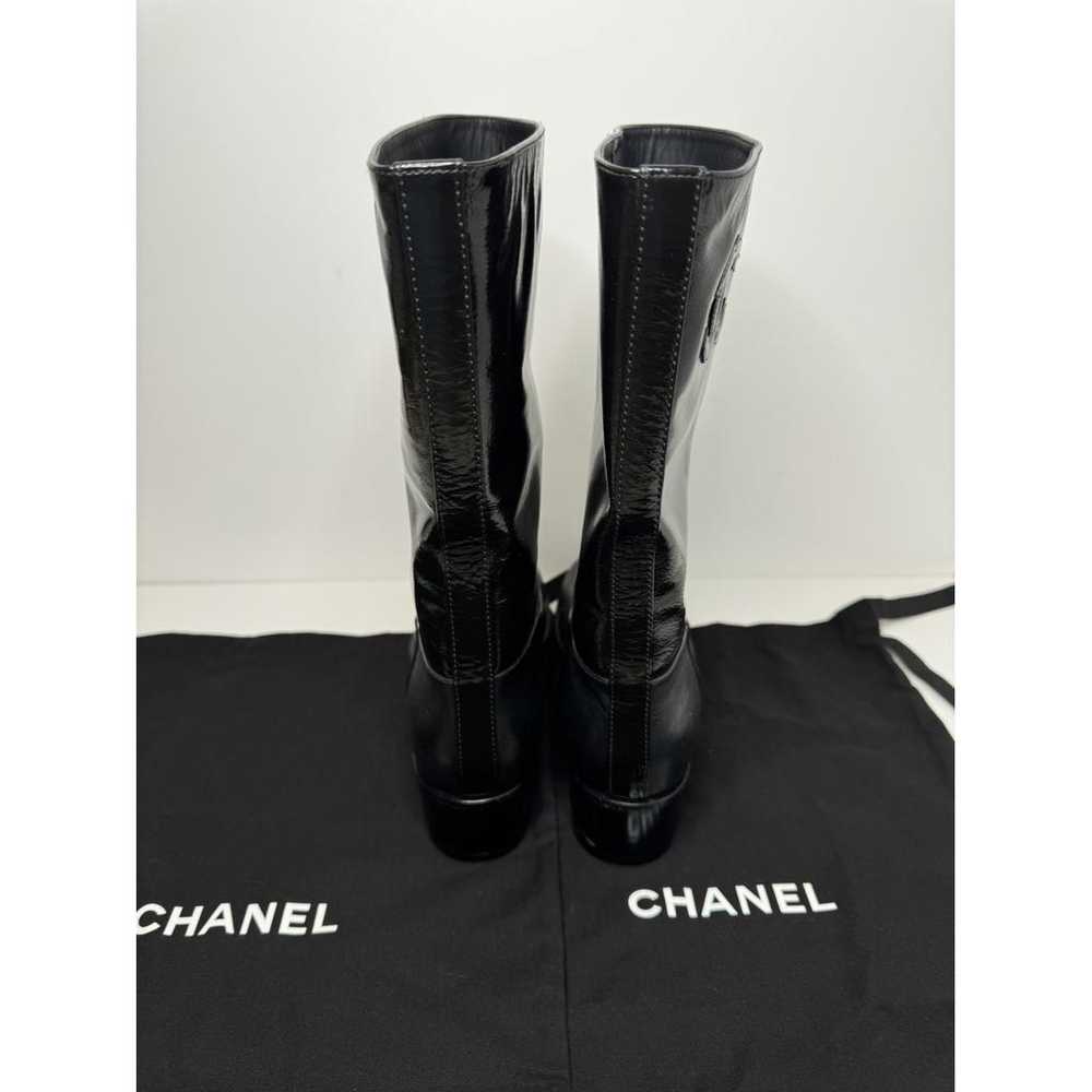 Chanel Leather riding boots - image 4