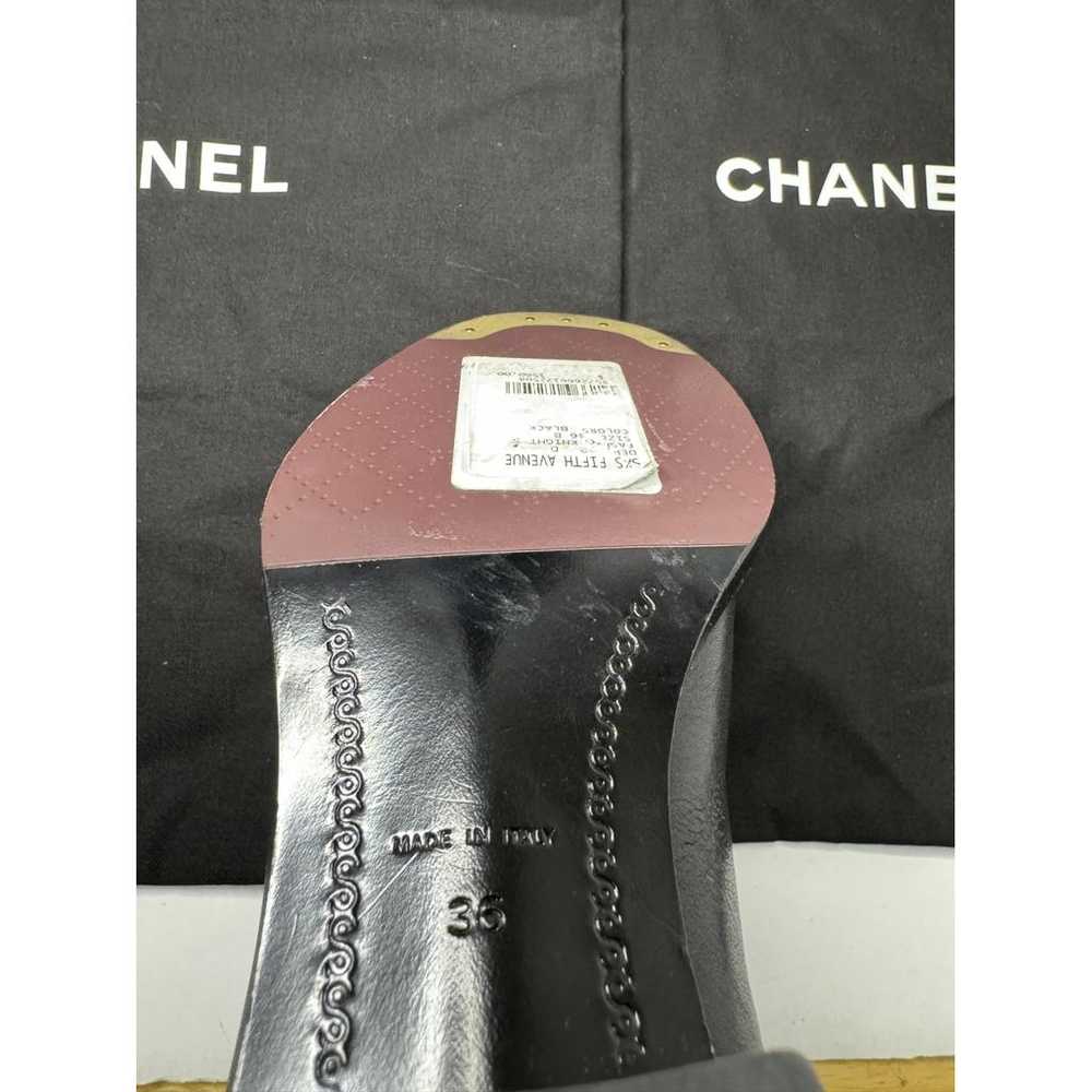 Chanel Leather riding boots - image 7