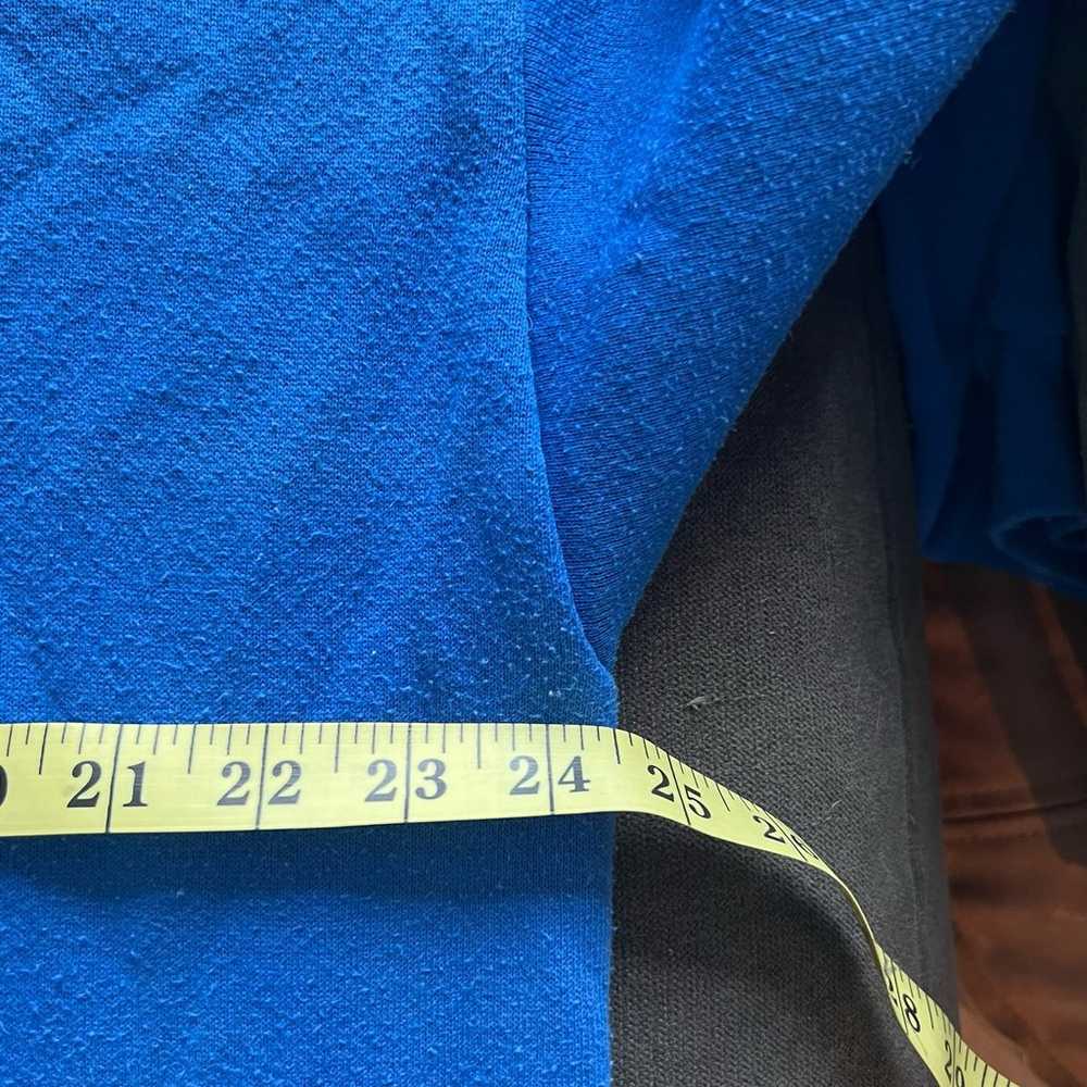 Vintage Tultex Sweatshirt Mens XLarge Blue Pullov… - image 4