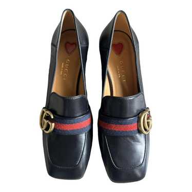 Gucci Peyton leather heels