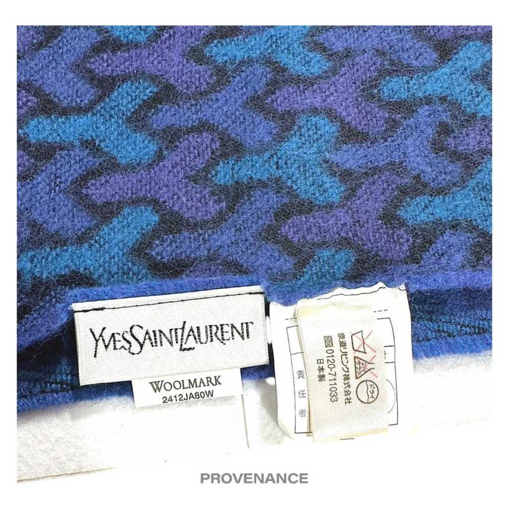 Yves Saint Laurent Wool scarf - image 4