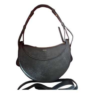 Polene Leather clutch bag