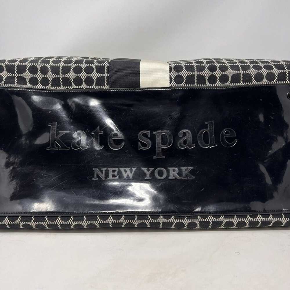 Kate Spade Classic Noel Print Triangular Duffle T… - image 5