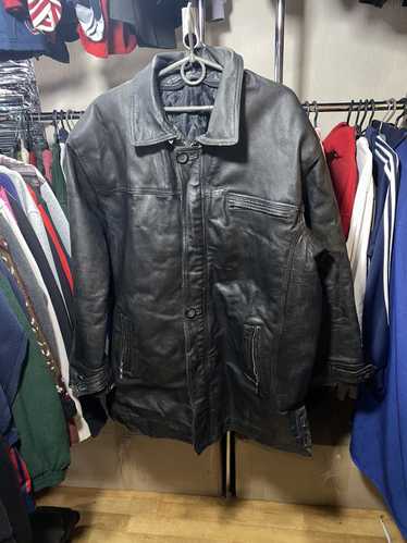 Leather Jacket × MOTO × Vintage VINTAGE BLACK CROP