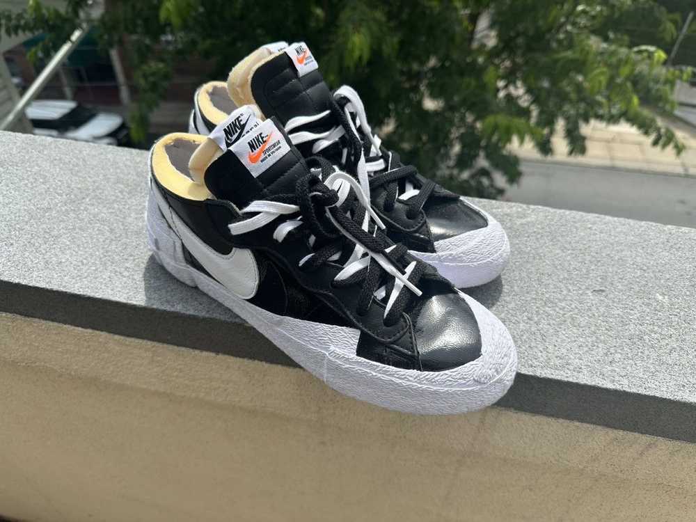 Nike × Sacai Nike X Sacai Blazer Low ‘Black’ - image 2