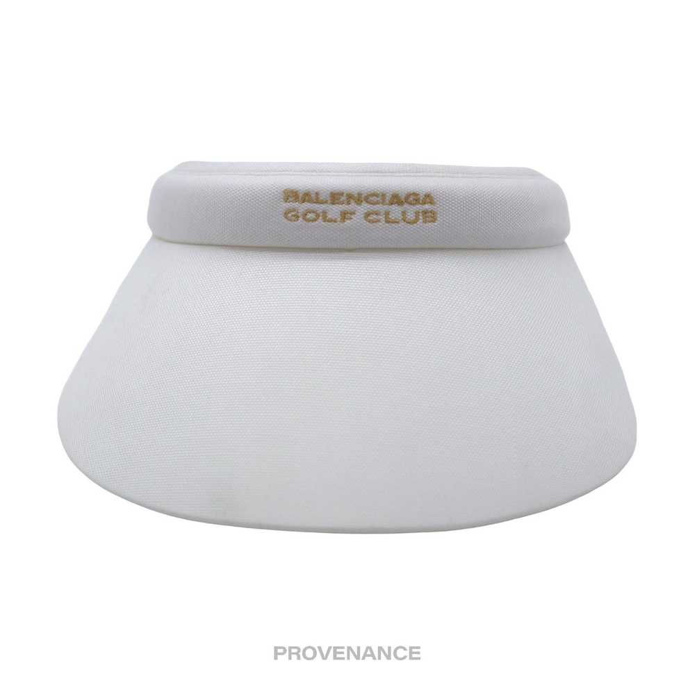 Balenciaga 🔴 Balenciaga Golf Club Visor - White - image 1