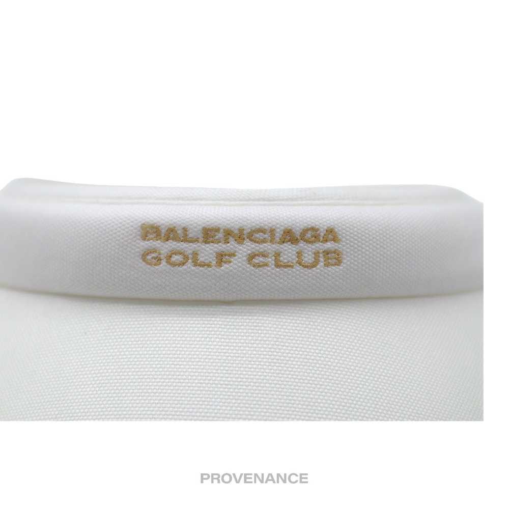 Balenciaga 🔴 Balenciaga Golf Club Visor - White - image 5