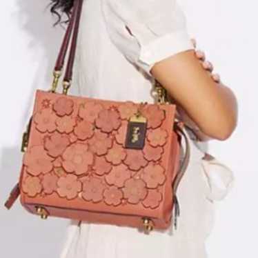 Coach Rogue 25 In Colorblock With Tea Rose