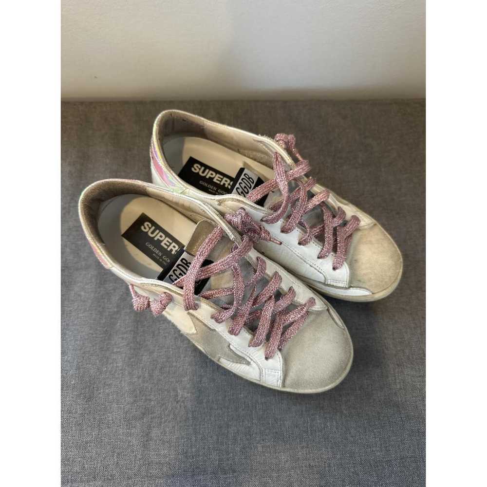 Golden Goose Superstar leather trainers - image 2