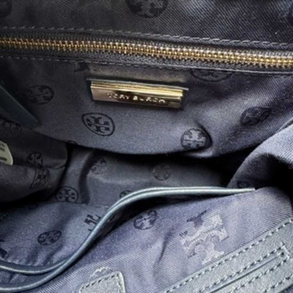 Tory Burch Harper Fringe Backpack Nubuck Leather … - image 10