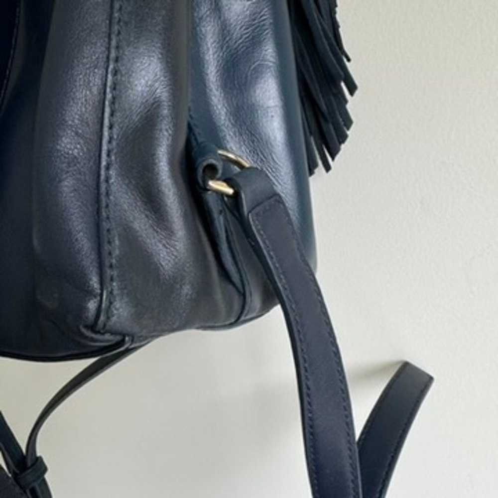 Tory Burch Harper Fringe Backpack Nubuck Leather … - image 6
