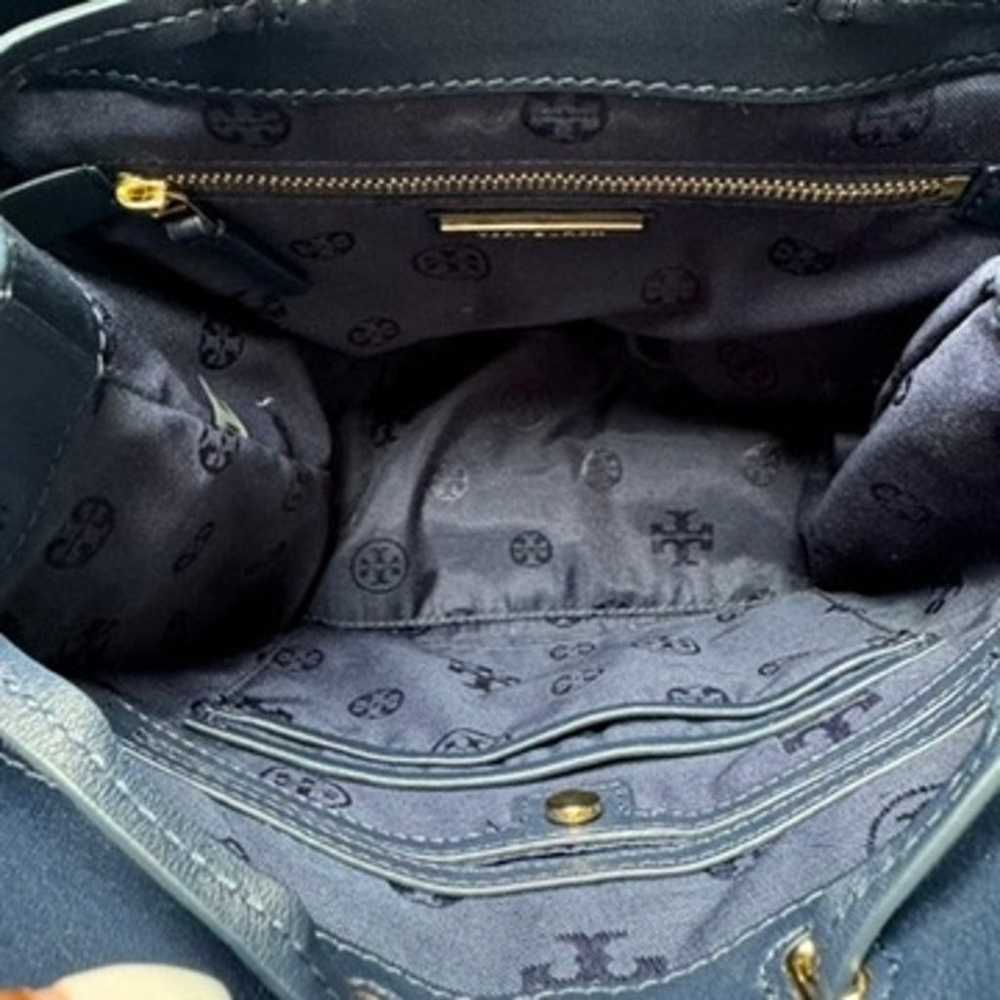 Tory Burch Harper Fringe Backpack Nubuck Leather … - image 9