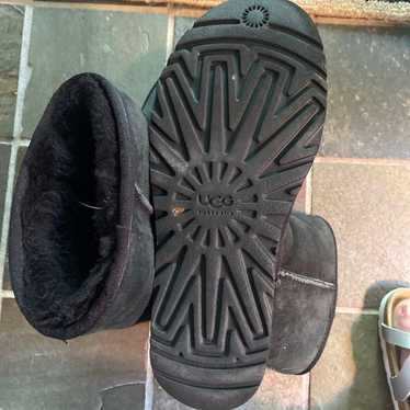 UGG Australia Black Leather Boots