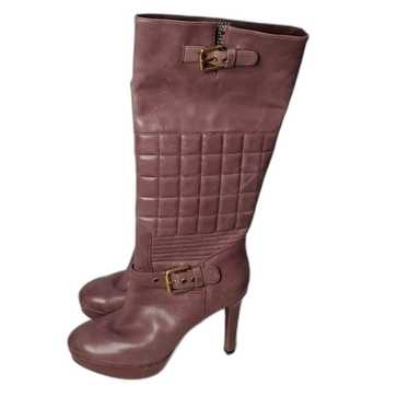 Platform Boots to the knee by Rockport Leather Upp