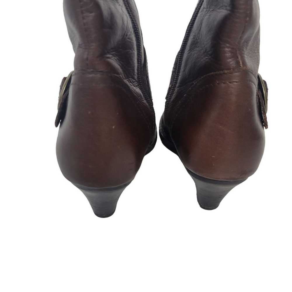 Born Brown Leather Western Boots 8 - image 5