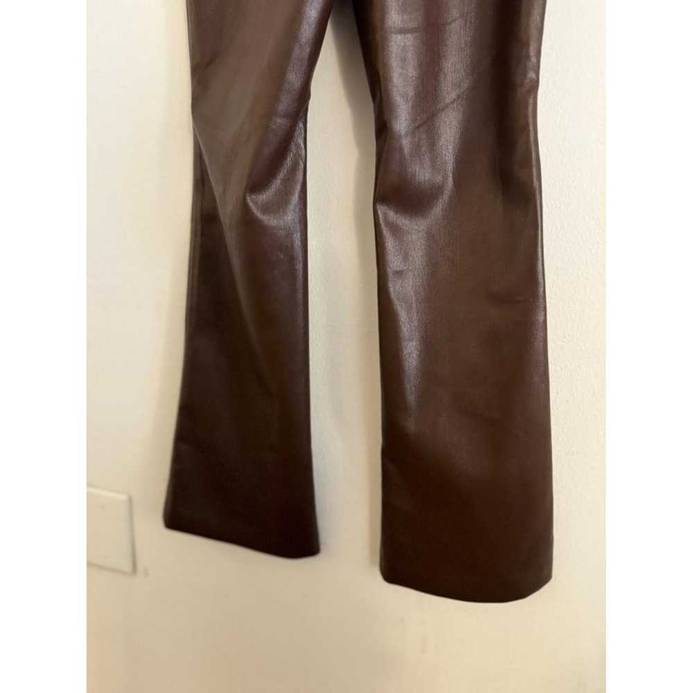 Babaton Vegan leather trousers - image 11