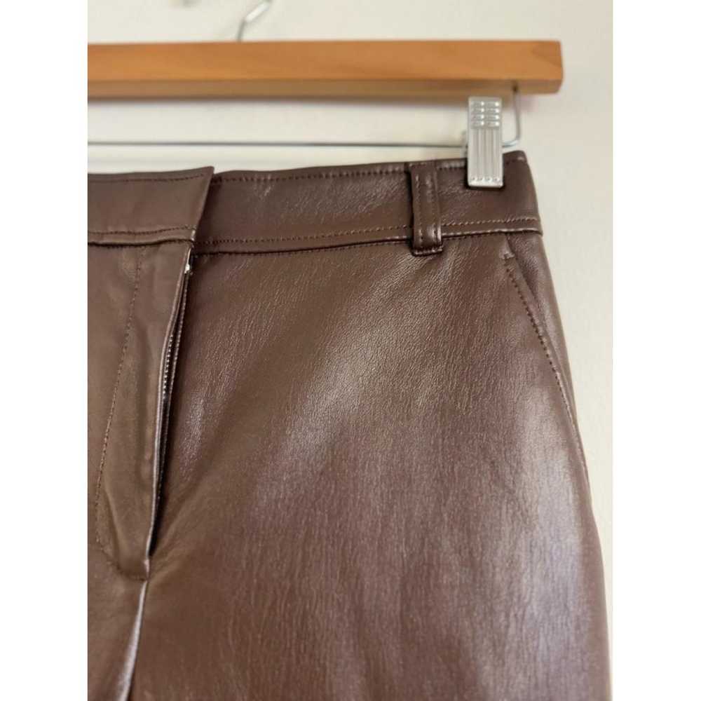 Babaton Vegan leather trousers - image 6