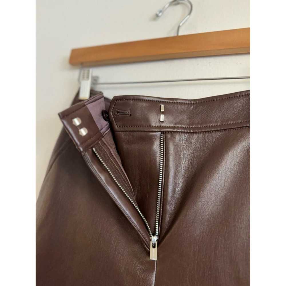 Babaton Vegan leather trousers - image 9