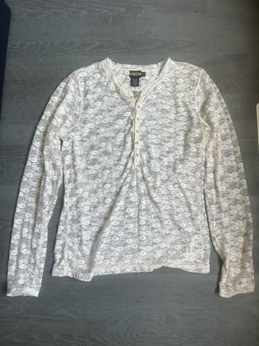 Ralph Lauren Vintage Lace Shirt - image 1