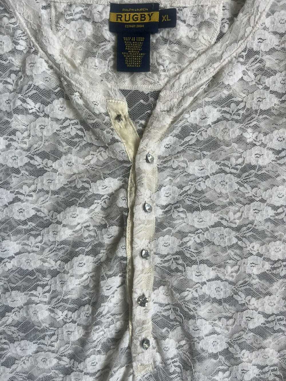 Ralph Lauren Vintage Lace Shirt - image 2