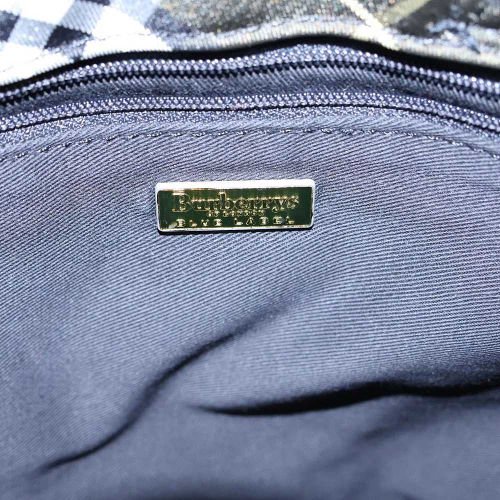 Burberry BURBERRY Nova Check Hand Bag Nylon Green… - image 10