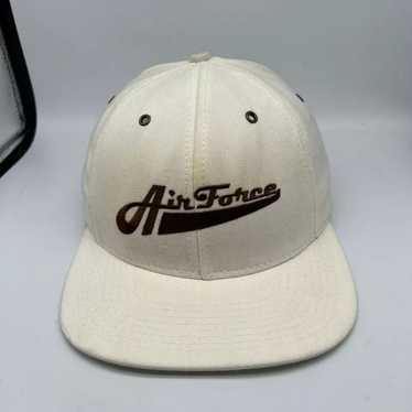 Nike Vintage Air Force Nike Hat Strapback Cap Whi… - image 1