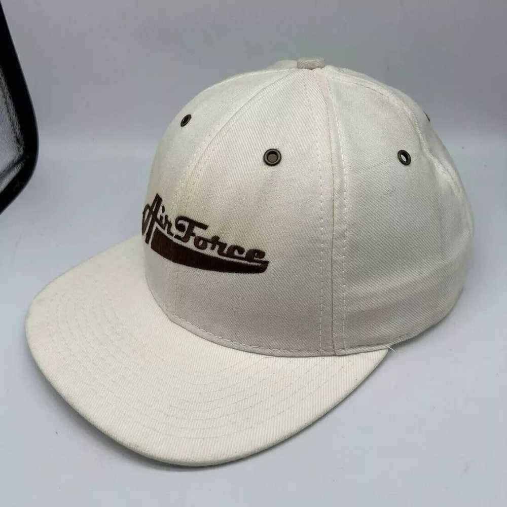 Nike Vintage Air Force Nike Hat Strapback Cap Whi… - image 3