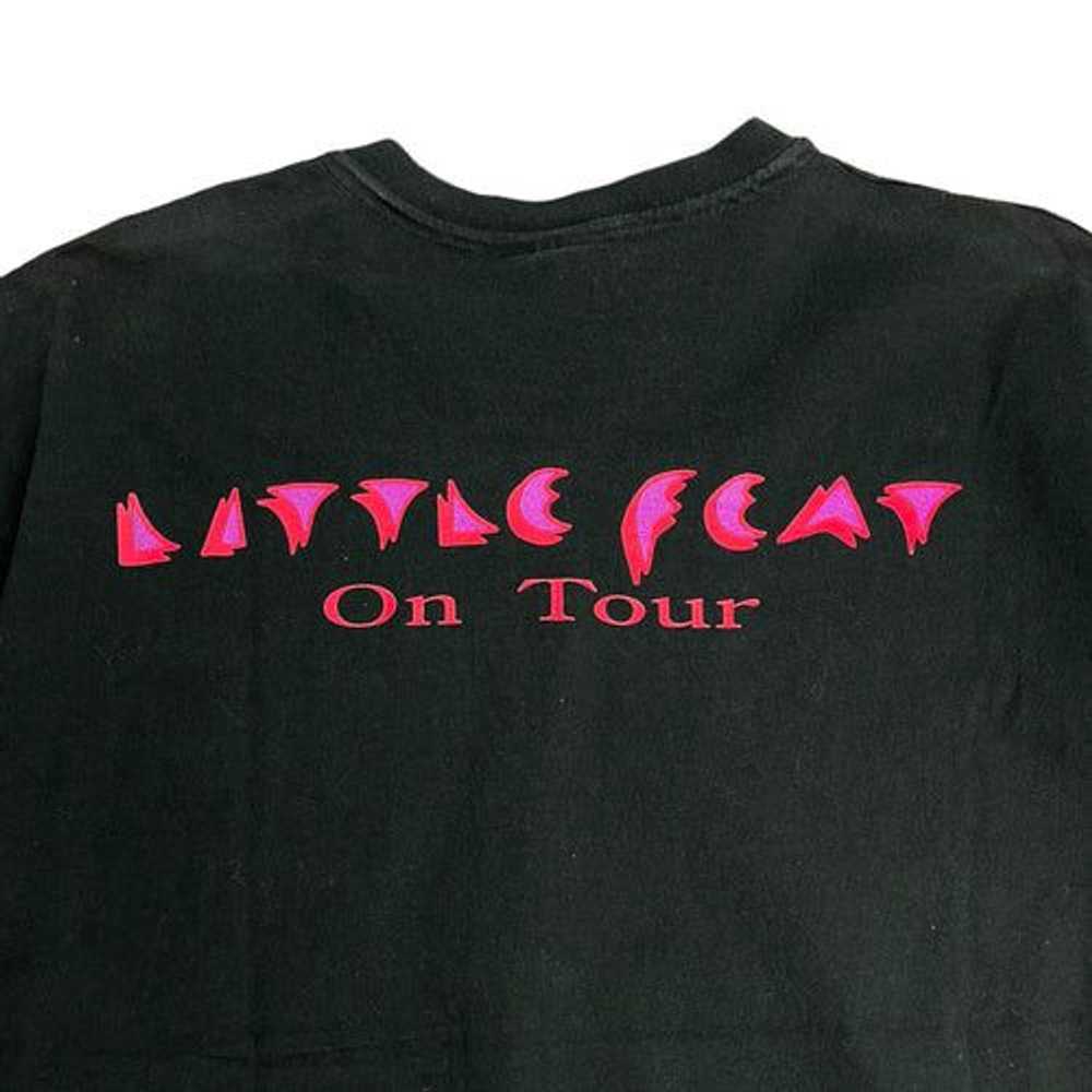 Hanes SLEEK BLACK 1988 LITTLE FEAT TOUR T-SHIRT - image 5