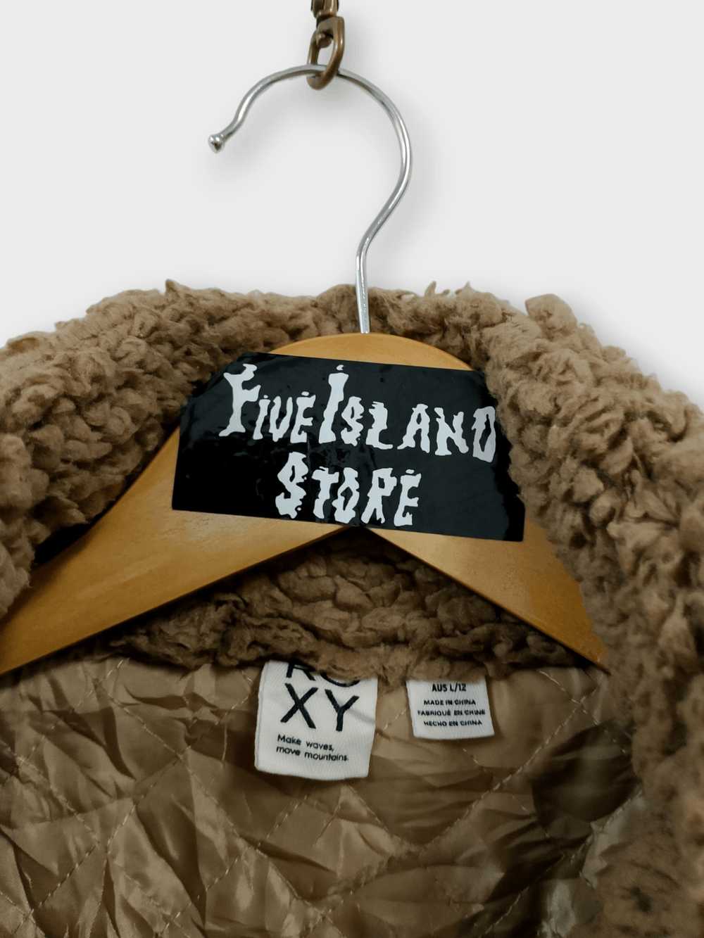 Japanese Brand × Vintage Vintage Roxy Fleece Zipp… - image 3