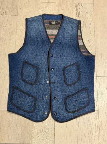 RRL Ralph Lauren RRL diamond quilted vest.